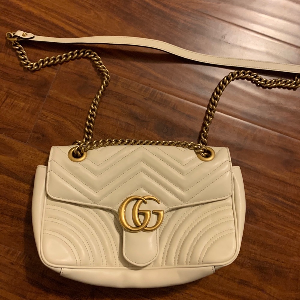 Gucci Marmont Bag Medium White
